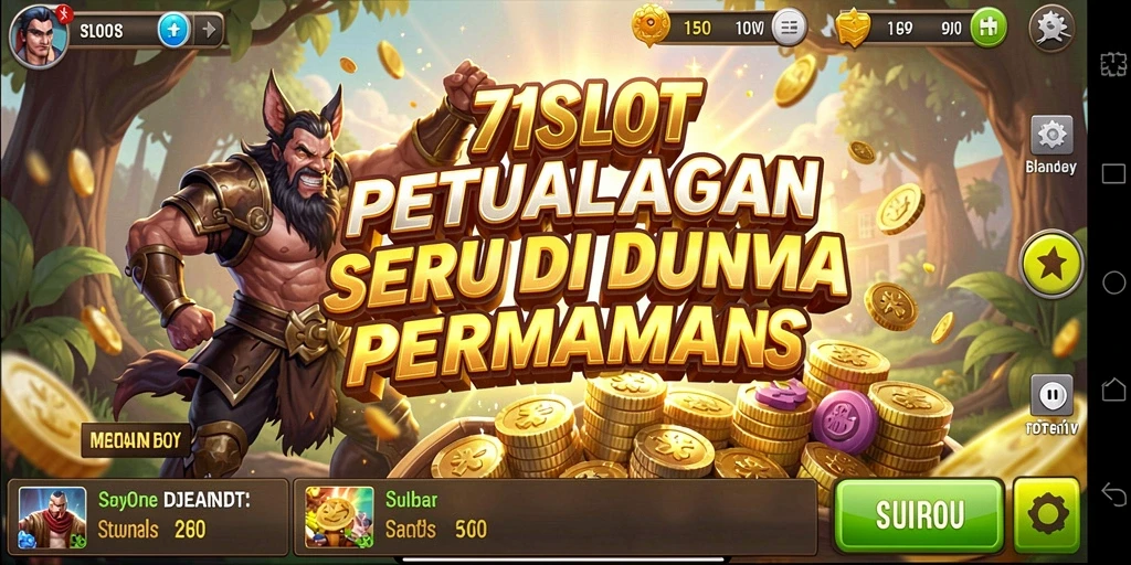 Tampilan gameplay menarik dari 171SLOT dengan model petualangan yang seru.