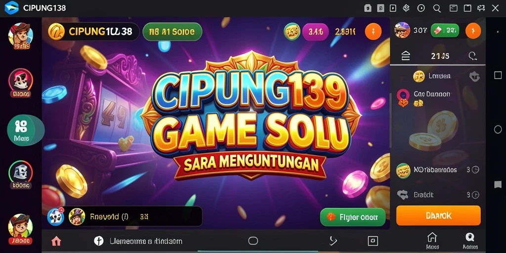 Tampilan menarik dari gameplay slot di CIPUNG138