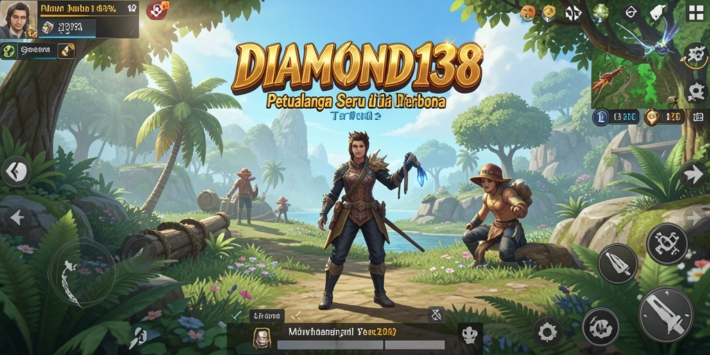Gameplay seru di dunia terbuka yang luas.