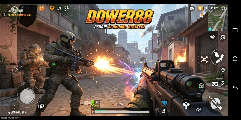 Gameplay DOWER88 dengan aksi seru dan grafis menawan.