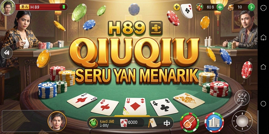 Gameplay QiuQiu yang seru dan menantang di H89.