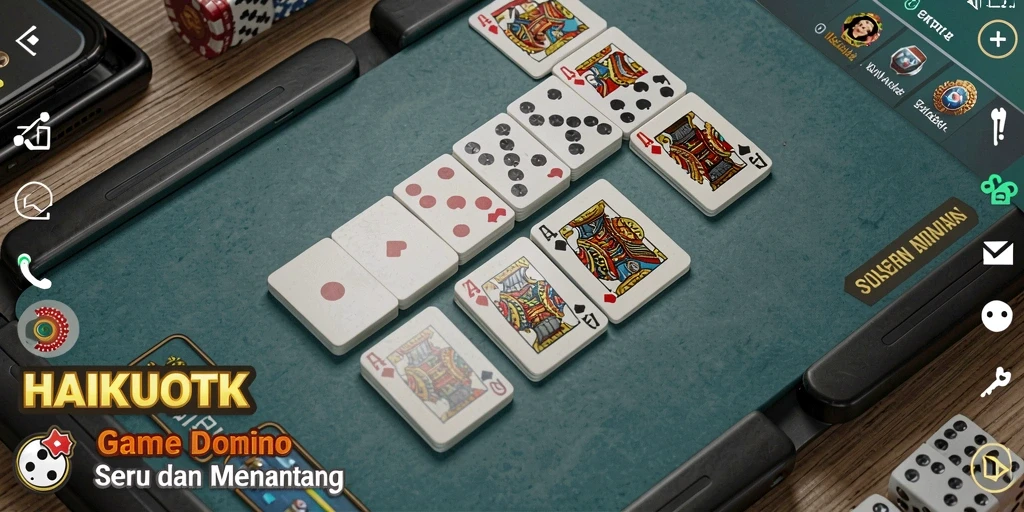 Tampilan gameplay seru dan menegangkan di HAIKUOTK.