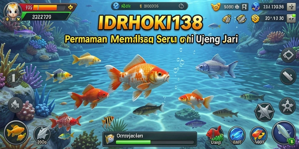 Tangkapan ikan besar di dalam permainan IDRHOKI138 yang menantang.