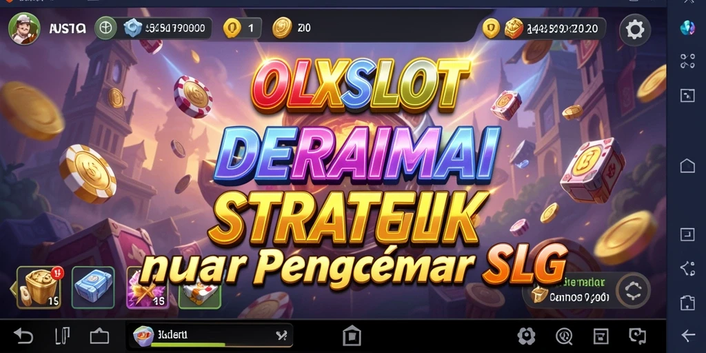 Screenshot utama OLXSLOT menunjukkan aksi strategi dalam permainan SLG yang menarik.
