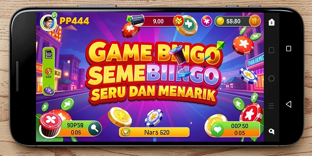 Screenshot gameplay Bingo di PP444 yang menarik dan seru.