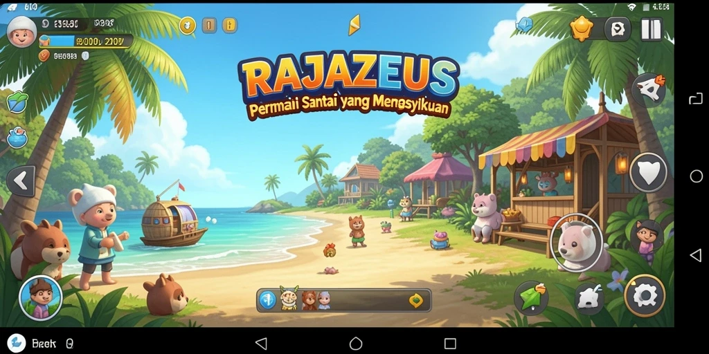 Tampak menarik dari gameplay santai RAJAZEUS.