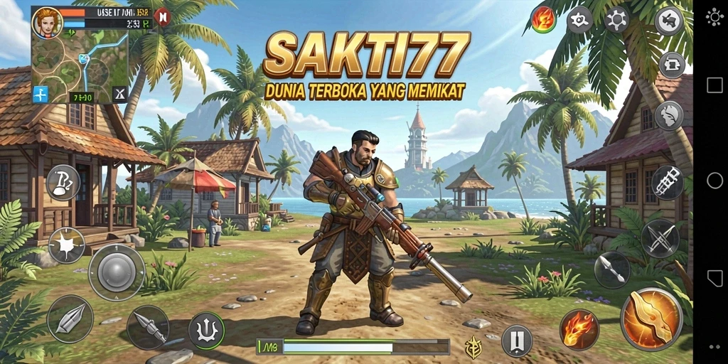 Gameplay menarik dengan dunia terbuka yang luas di SAKTI77.