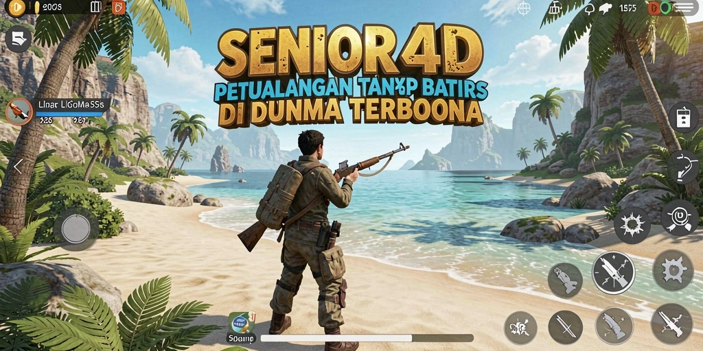 Gameplay SENIOR4D yang menakjubkan di dunia terbuka.