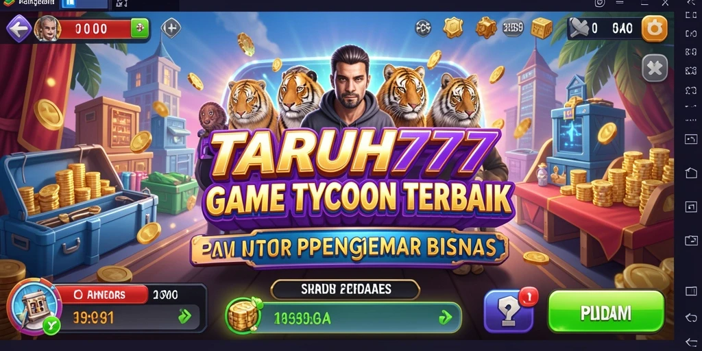 Screenshot utama TARUH777 menunjukkan pengalaman gameplay Tycoon yang menyenangkan.