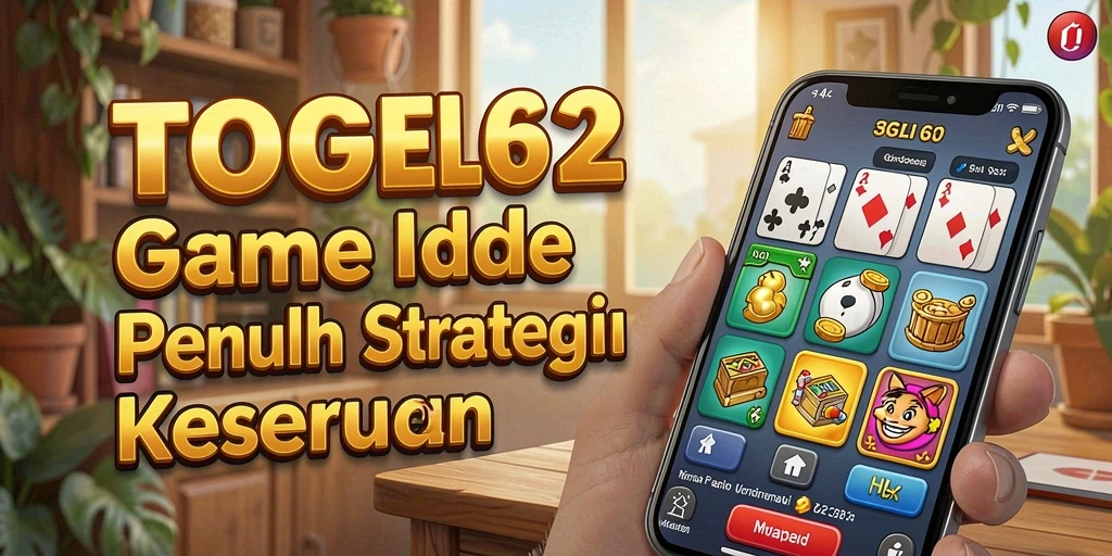 Tampilan gameplay TOGEL62 yang menarik dan penuh warna.