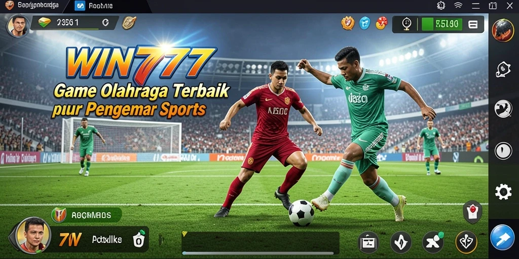 Screenshot gameplay WIN777 menampilkan aksi seru dari berbagai cabang olahraga.